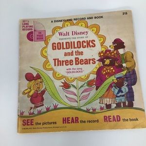 Goldilocks and the three bears- story book only